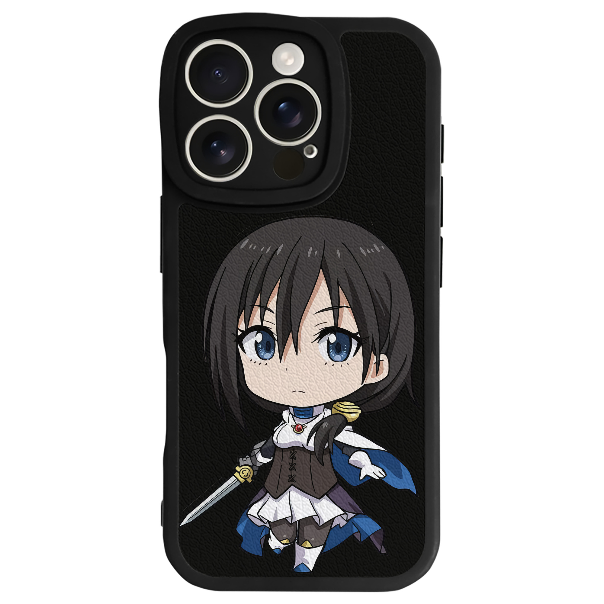 （画像用） 転スラ Regarding Reincarnated to Slime 【iPhone 16シリーズ対応】シリコンスマホケース（レザー調） 材質：シリコン